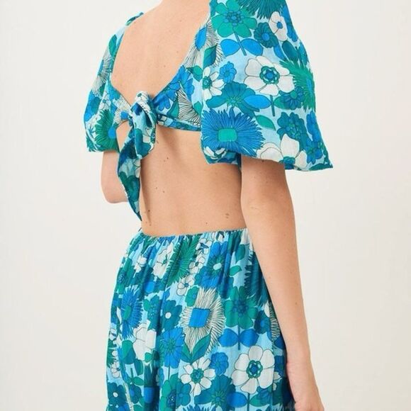 Antik Batik Lorette Lagoon Maxi Dress - Picture 2 of 11